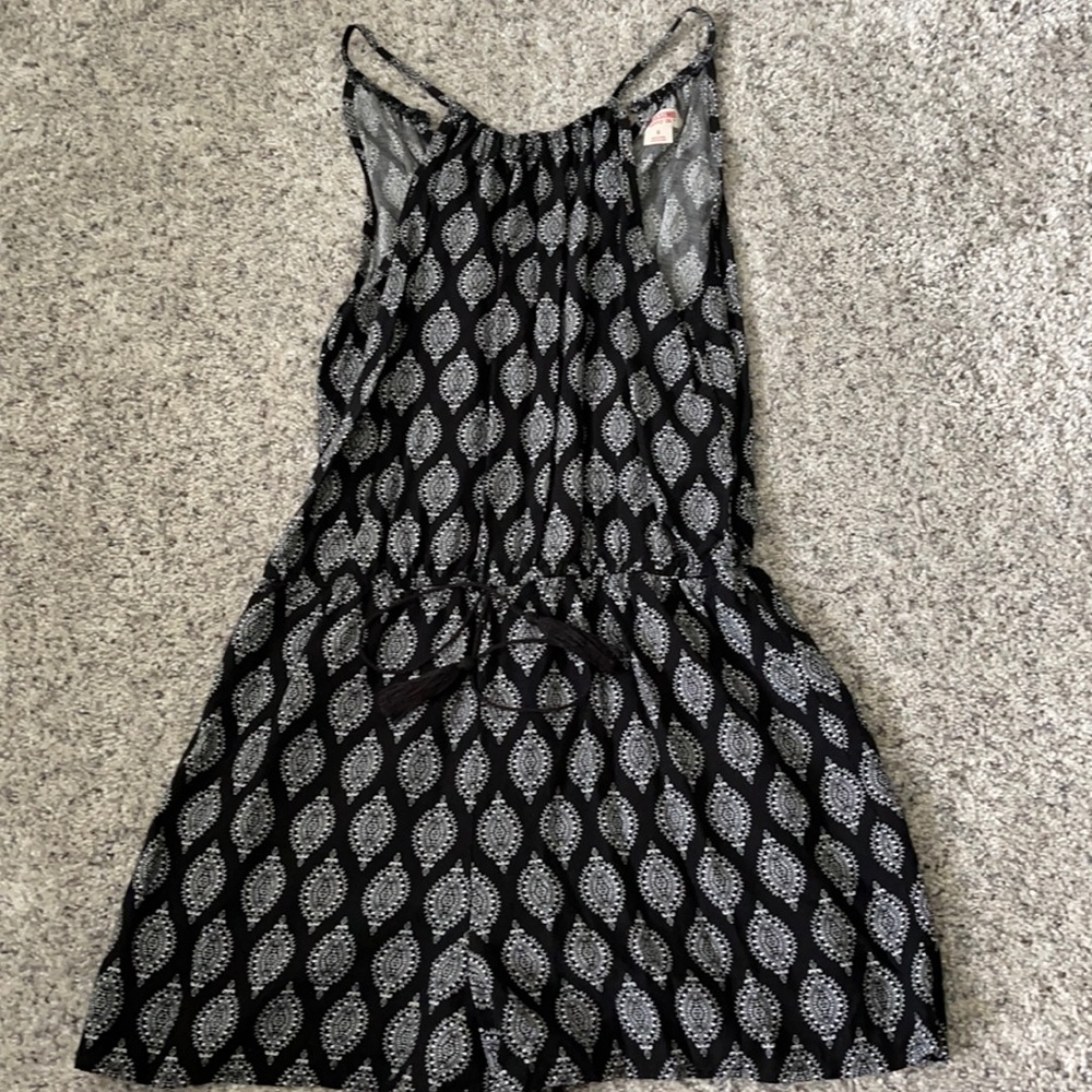 Women’s Black and White Romper
